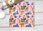 Cat Patterned HTV 1015